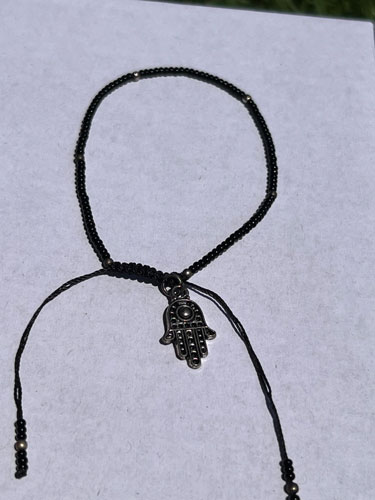 Bracelets (Black Hamsa)